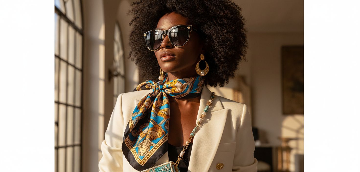 Versace round metal sunglasses with gray lenses and metal frame — view 5a