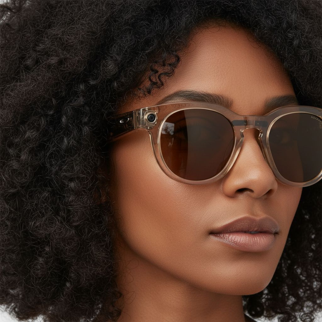 Light curry plastic rectangle sunglasses with photochromic brown lenses for cycling and active sports — view 4