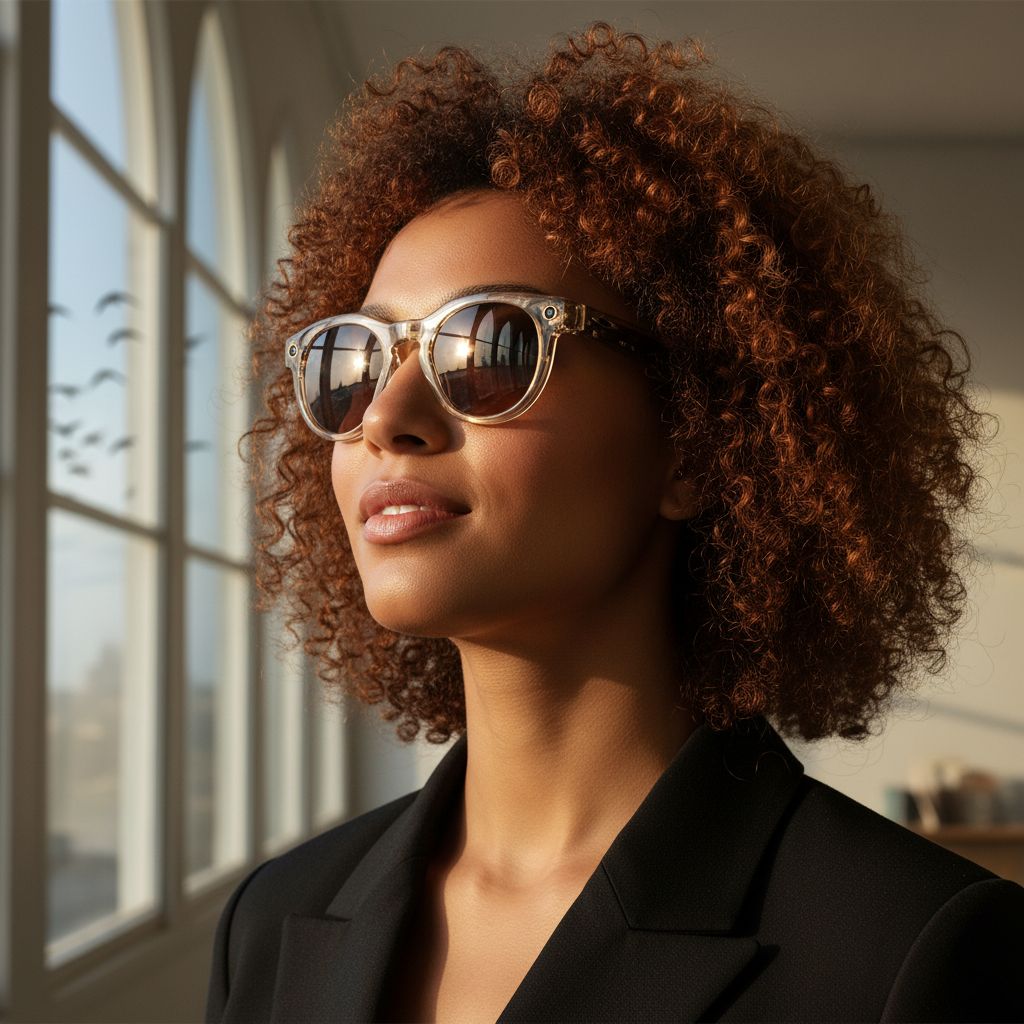 Light curry plastic rectangle sunglasses with photochromic brown lenses for cycling and active sports — view 6