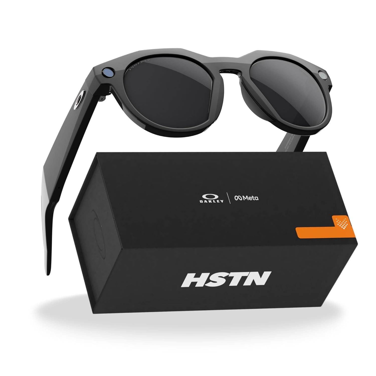 Polarized gray shield sunglasses with titanium frame and mirrored lenses for sports and active wear — view 1
