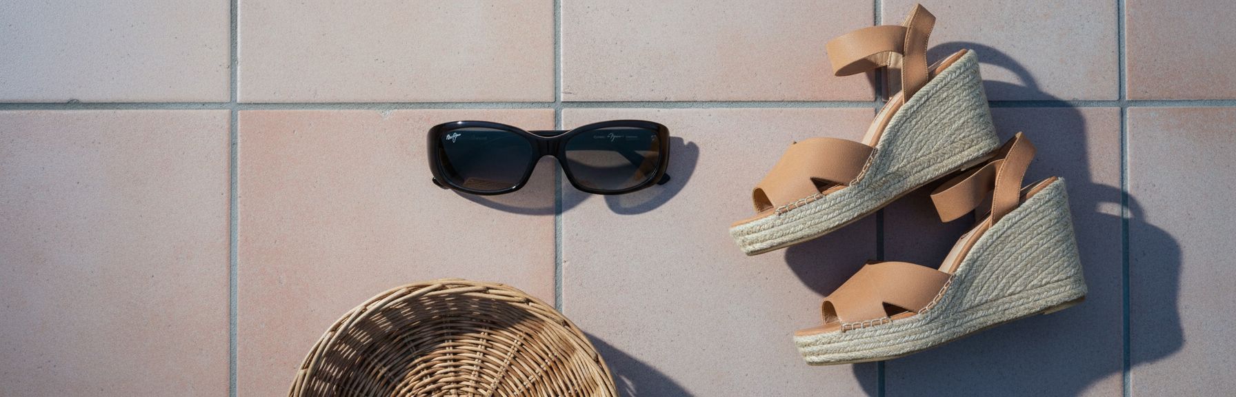 Polarized rectangular sunglasses with gray lenses and acetate frame for driving — view 7a