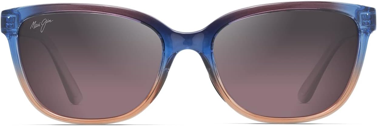 Polarized cat eye sunglasses with gray lenses and acetate frame, designed for fishing and water sports — view 1