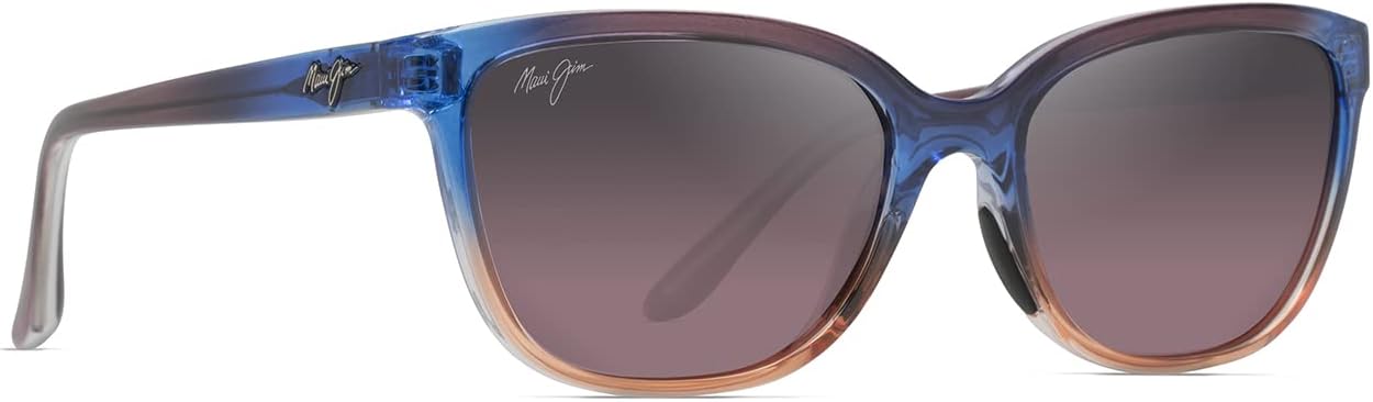Polarized cat eye sunglasses with gray lenses and acetate frame, designed for fishing and water sports — view 2
