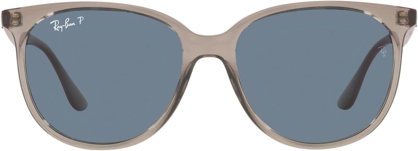 Gray square sunglasses with UV400 protection and acetate frames, front view — view 1