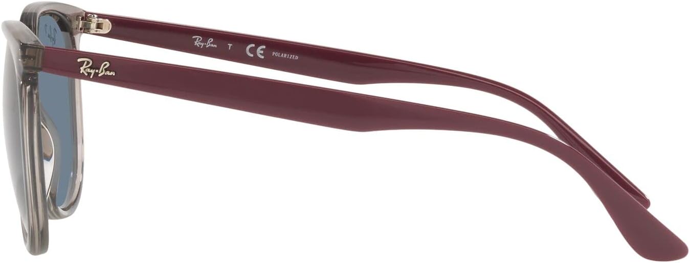 Gray square sunglasses with UV400 protection and acetate frames, front view — view 2