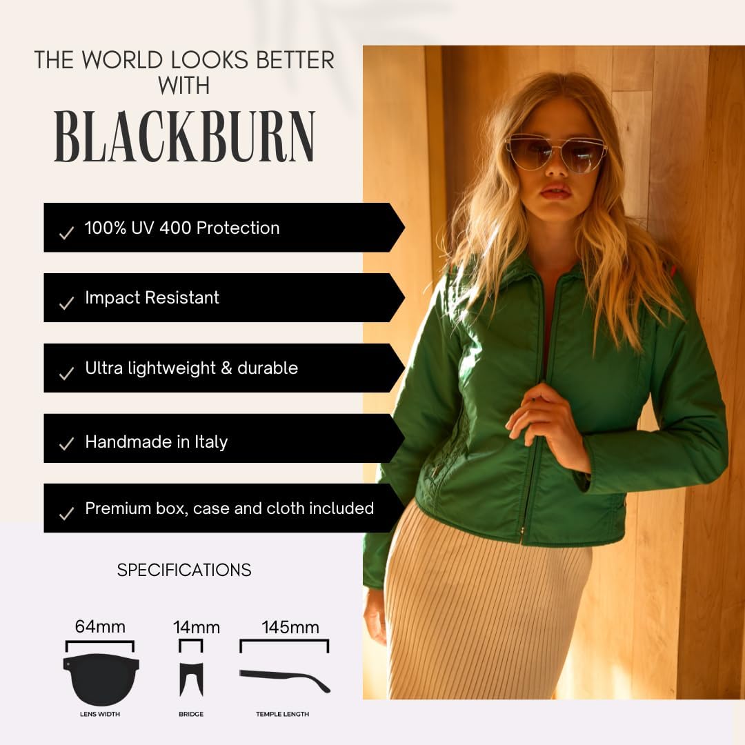 Oversized cat-eye sunglasses with gray lenses and acetate frame, front view — view 2