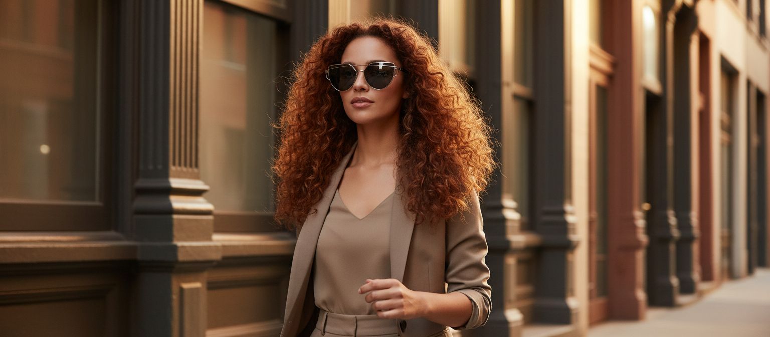 Oversized cat-eye sunglasses with gray lenses and acetate frame, front view — view 3a