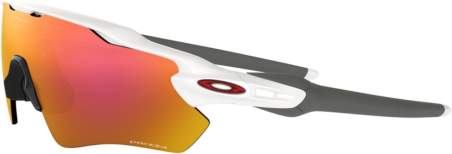 Gray polarized shield sunglasses with TR90 frame for sport and active wear — view 3
