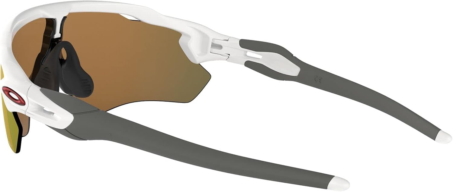 Gray polarized shield sunglasses with TR90 frame for sport and active wear — view 2
