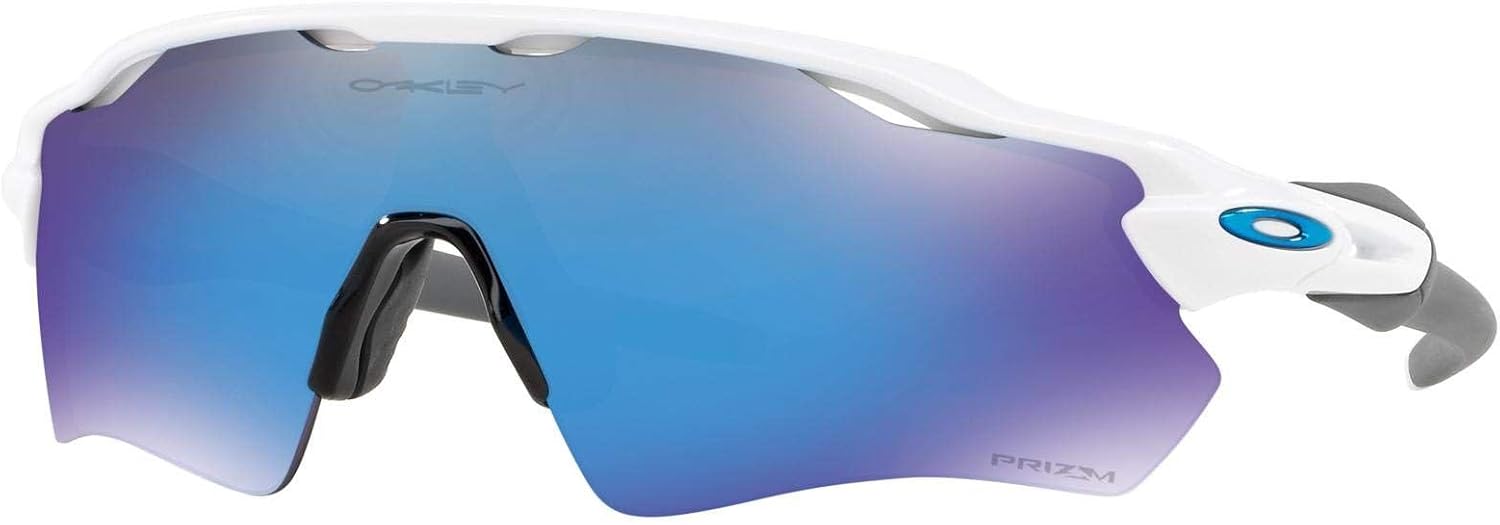 Gray polarized shield sunglasses with TR90 frame for sport and active wear — view 5