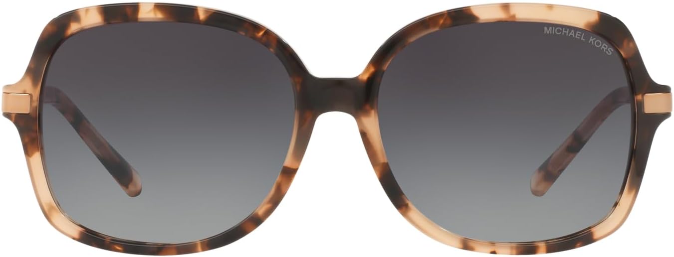 Michael Kors gray square sunglasses with acetate frame — view 5