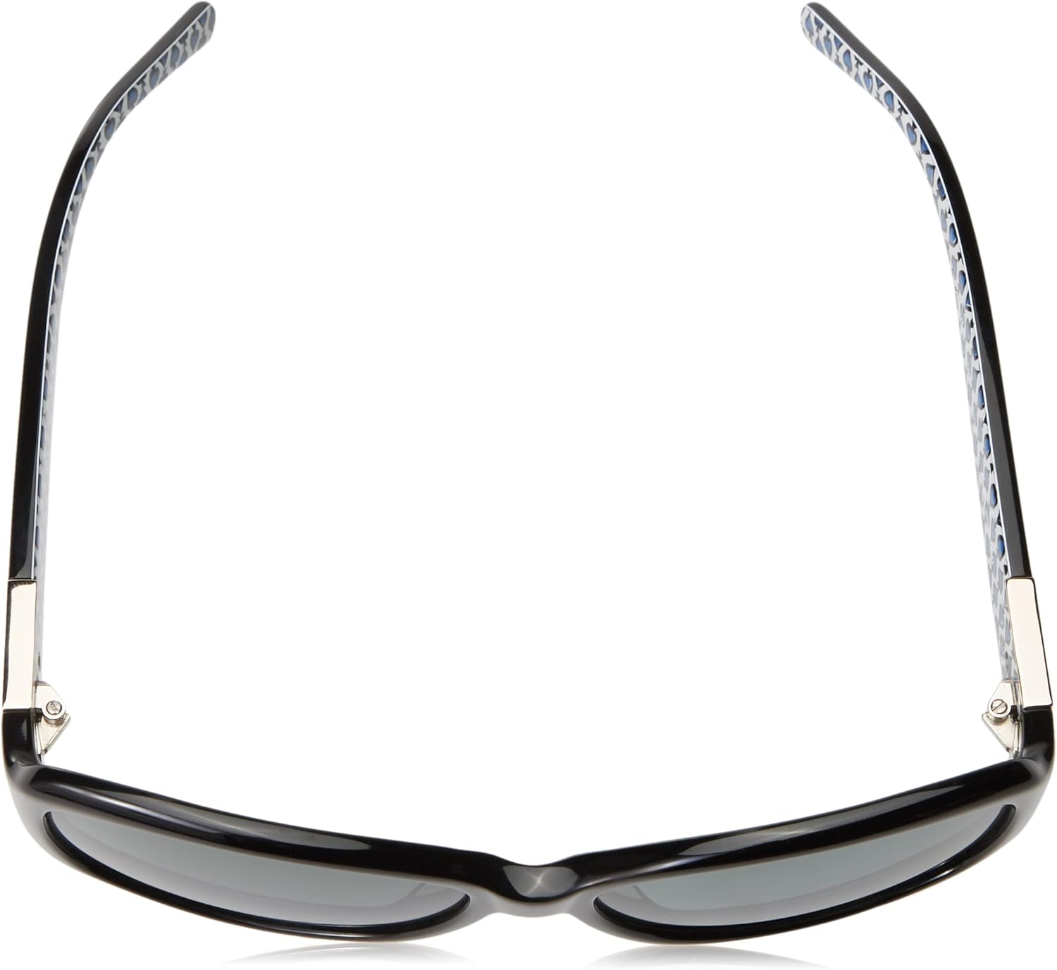Gray UV400 cat-eye sunglasses with acetate frame, anti-glare lenses, front view — view 4