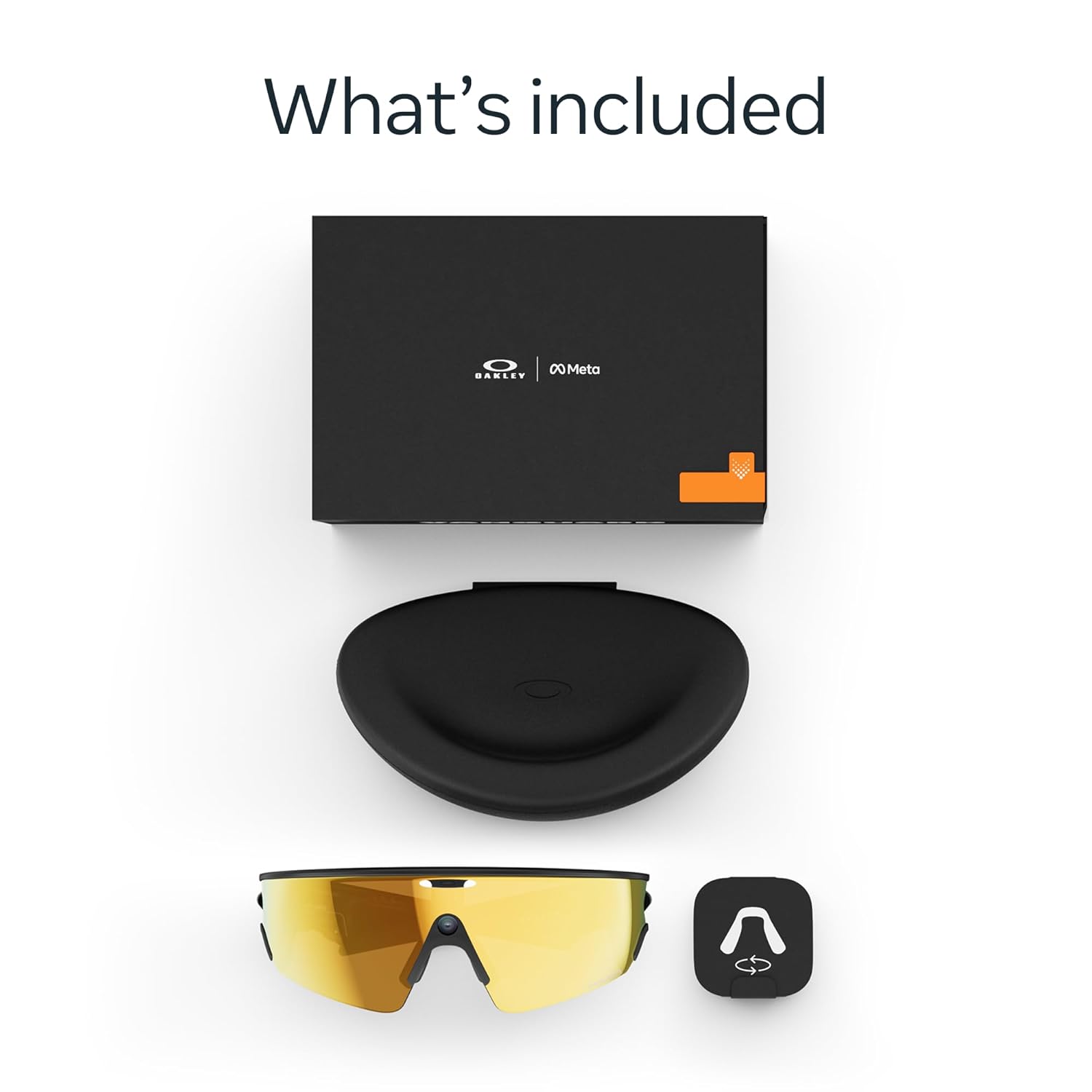 Polarized mirrored amber shield sunglasses with titanium frame for cycling and sports — view 5