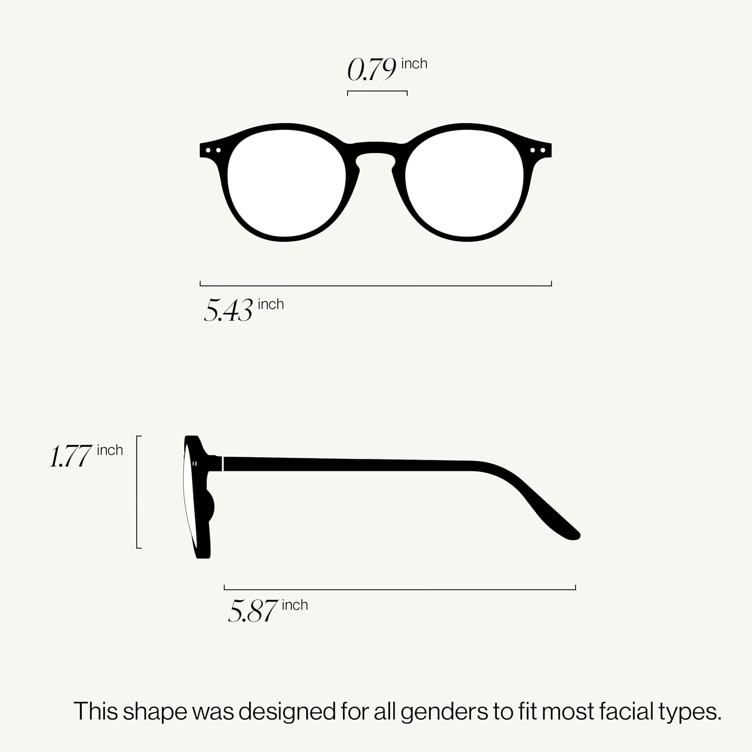 Square biobased frame sunglasses with grey anti-scratch lenses, front view — view 3