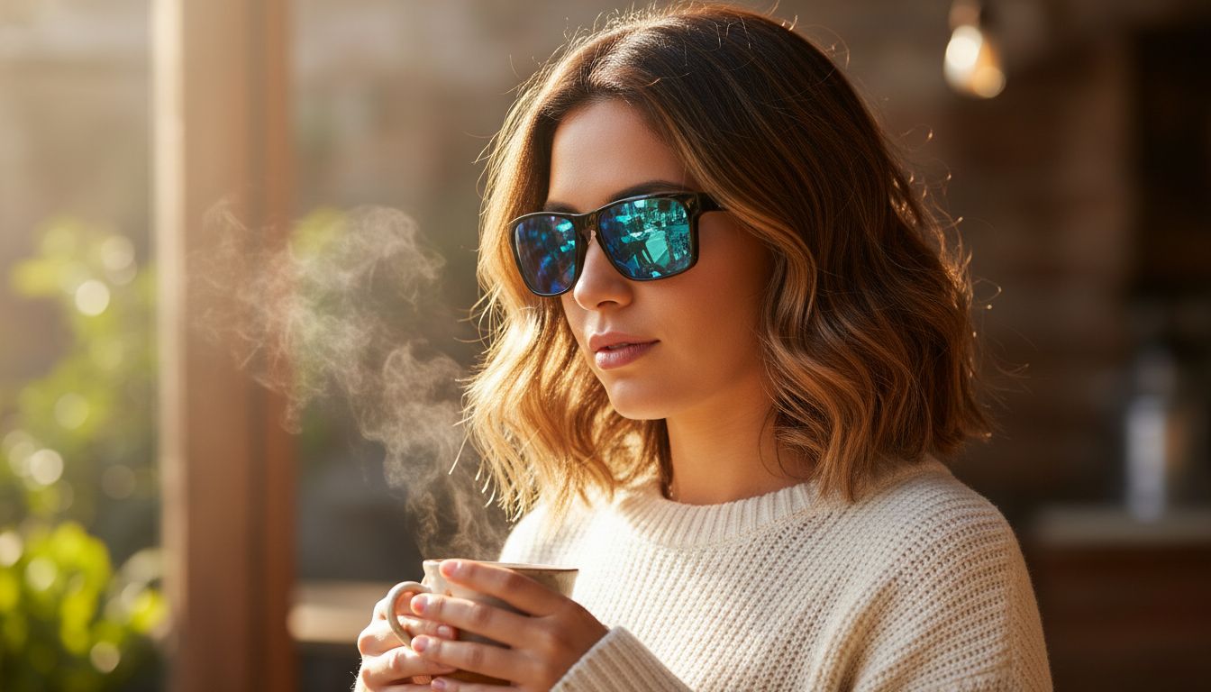 Classic gray polarized Wayfarer sunglasses with acetate frame shape for everyday wear — view 2
