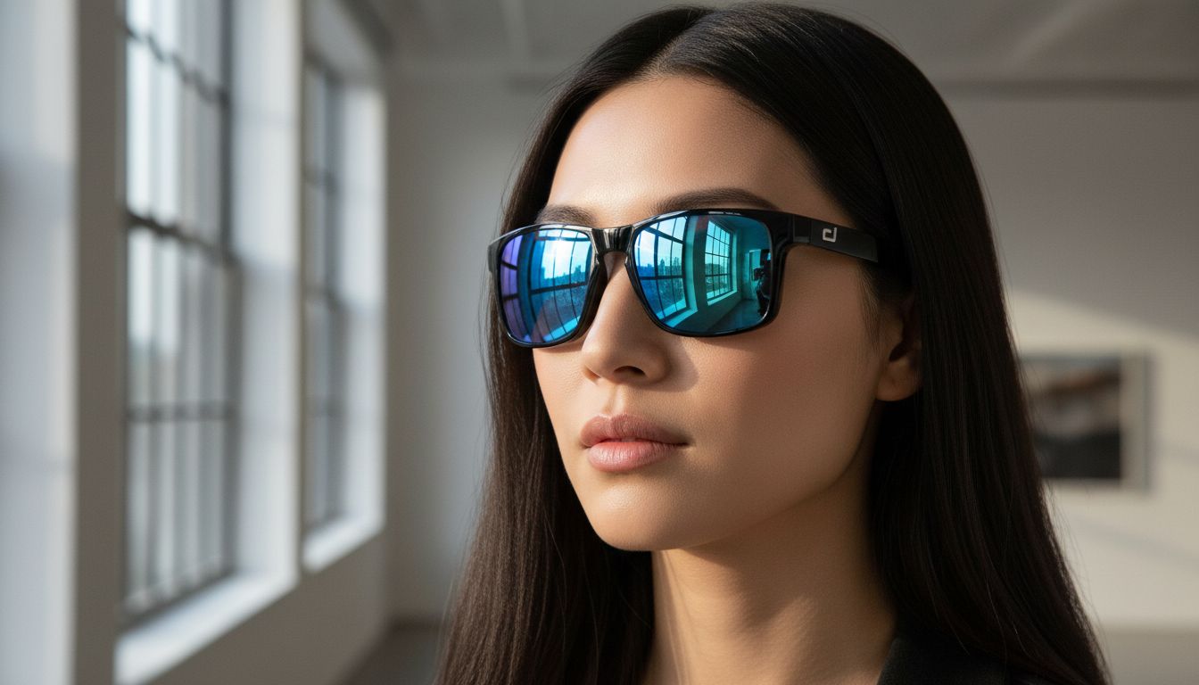 Classic gray polarized Wayfarer sunglasses with acetate frame shape for everyday wear — view 6