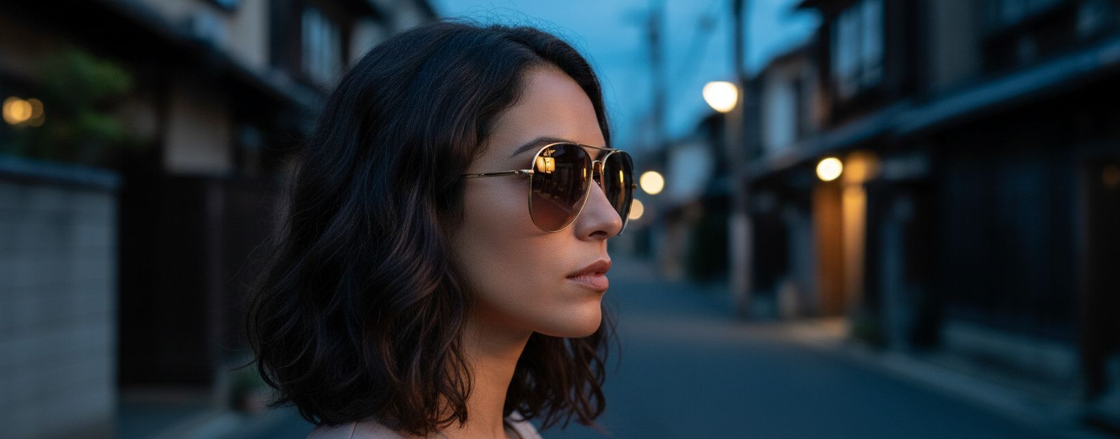 Polarized aviator sunglasses with bronze lenses and gold metal frame, large fit for driving — view 2