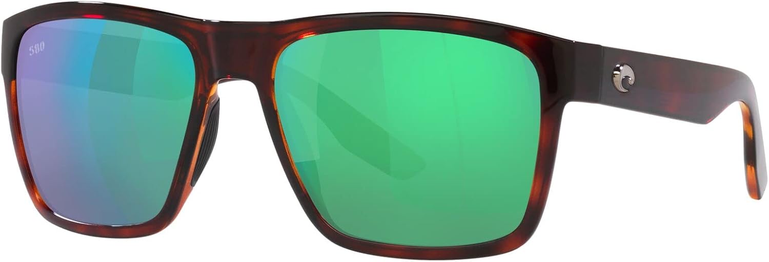 Polarized square sunglasses with gray lenses and acetate frame for driving — view 2