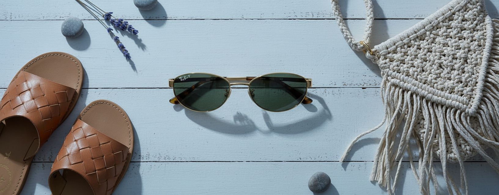 Polarized square metal sunglasses with gray lenses, classic style for driving — view 7a
