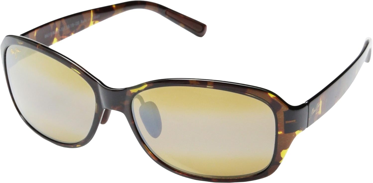 Polarized oversized sunglasses in gray acetate frame, front and side view for beach wear — front