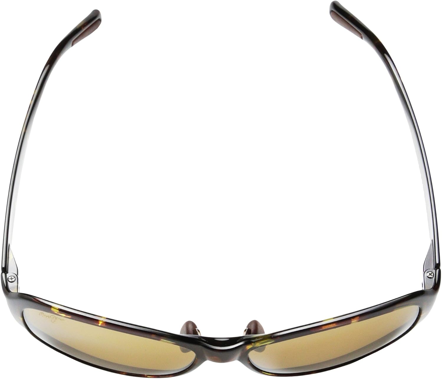 Polarized oversized sunglasses in gray acetate frame, front and side view for beach wear — side