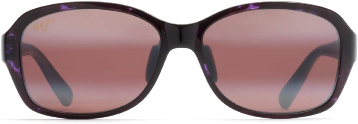 Polarized oversized sunglasses in gray acetate frame, front and side view for beach wear — detail
