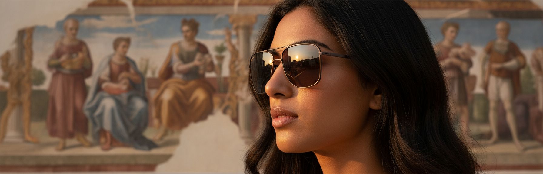 Polarized gray aviator sunglasses with metal frame for driving — view 3