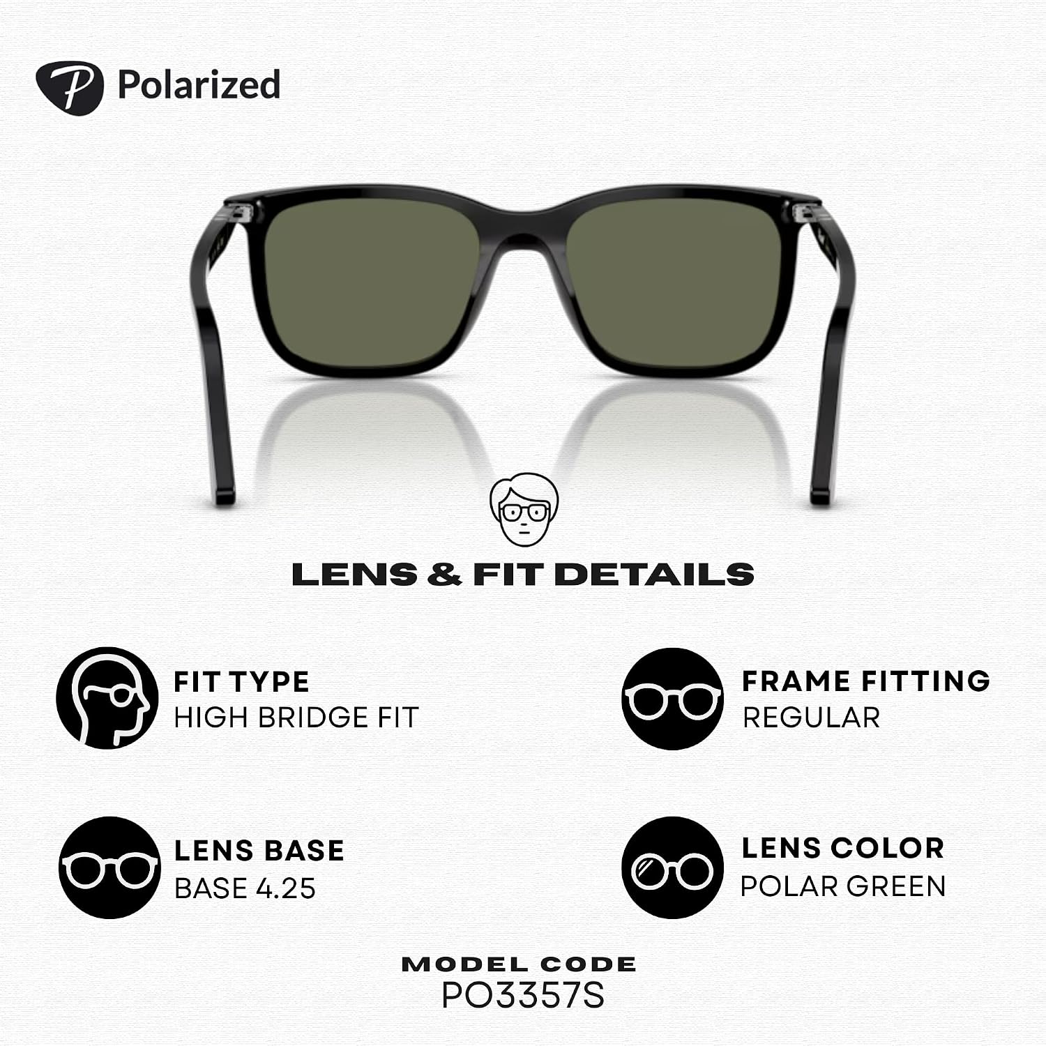 Gray rectangle sunglasses with acetate frame and UV400 anti-glare lenses, shown with official eyewear kit — view 2