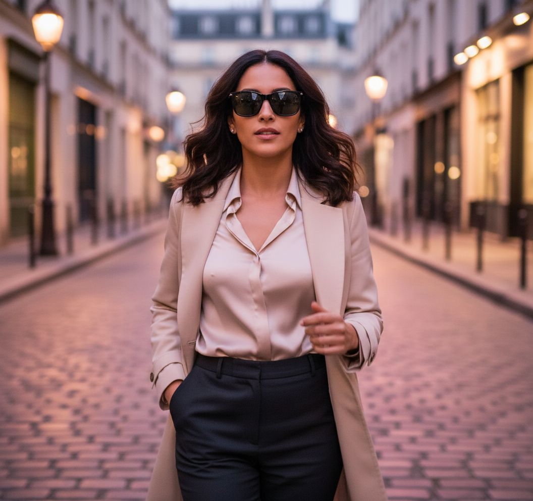 Gray rectangle sunglasses with acetate frame and UV400 anti-glare lenses, shown with official eyewear kit — view 3a
