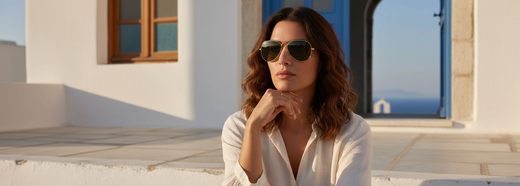 Polarized gray aviator sunglasses with metal frame, perfect for driving — view 4