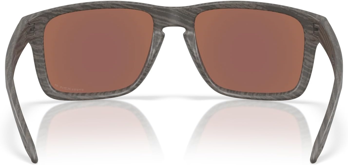 Polarized gray rectangular sunglasses with TR90 sport frame for cycling — detail