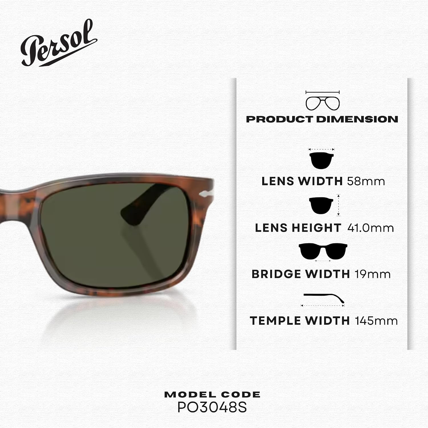 Gray rectangle sunglasses with acetate frame and UV400 anti-glare lenses for professional wear — detail
