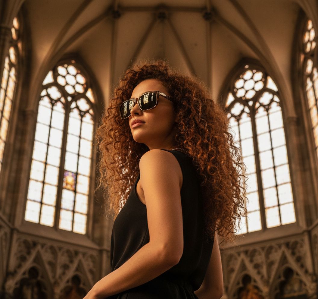 Gray rectangle sunglasses with acetate frame and UV400 anti-glare lenses for professional wear — view 2