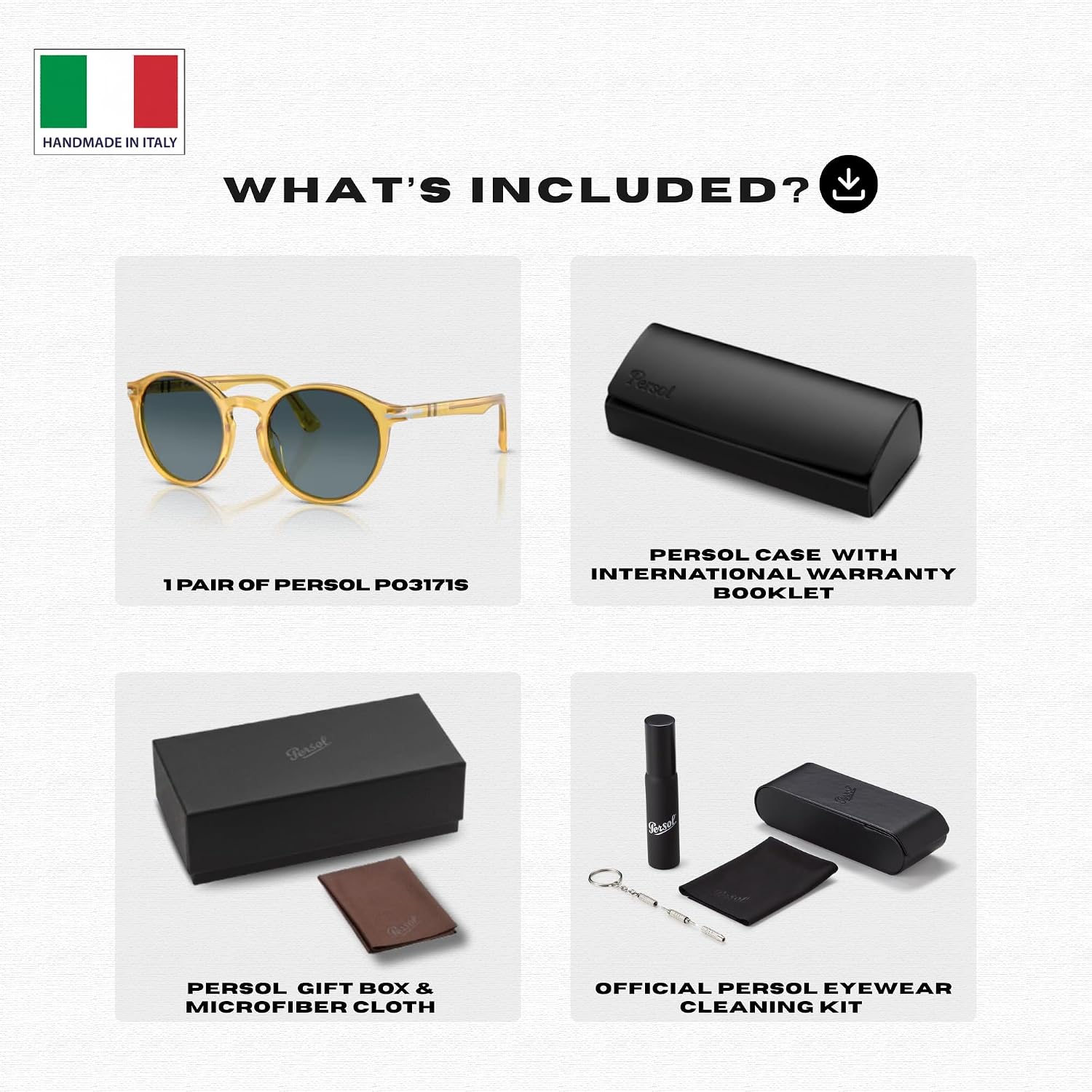 Polarized round sunglasses with gray lenses and acetate frame, retro style design — side